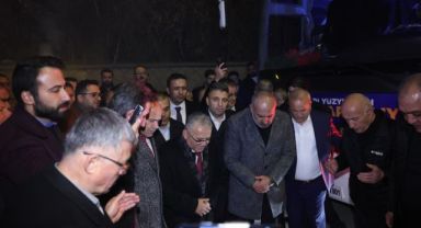 BAŞKAN BÜYÜKKILIÇ’A ANKARA DÖNÜŞÜ DUALARLA KARŞILAMA