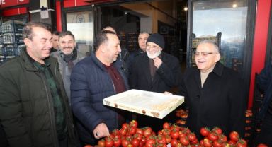 BAŞKAN BÜYÜKKILIÇ, HAFTAYA KAYSERİ HALİ’NDE BAŞLADI