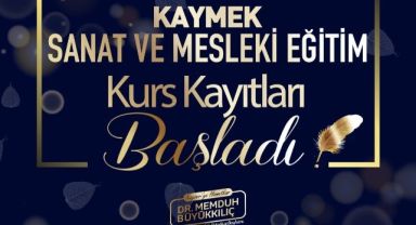 BÜYÜKŞEHİR KAYMEK’İN BAHAR DÖNEMİ KURS KAYITLARI BAŞLADI