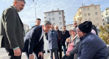 EL ÖPTÜ, DUA ALDI ADIM ADIM KAYSERİ'Yİ GEZİYOR KAZIM YÜCEL YEŞİL MAHALLE'DE İNCELEMELERDE BULUNDU