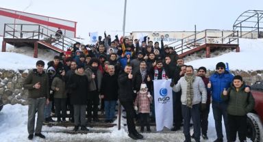 GENÇLER ERCİYES’TE DOYASIYA EĞLENDİ