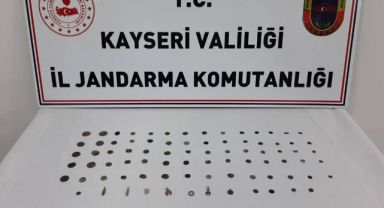 Kayseri'de tarihi eser operasoynu