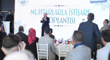 BAŞKAN BÜYÜKKILIÇ’TAN “UÇ BEYLERİ” MUHTARLARLA İSTİŞARE TOPLANTISI