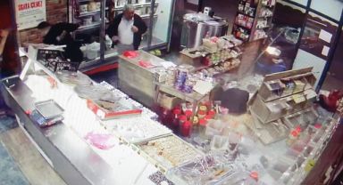  Kayseri'de dehşet anları kamerada