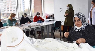 KOCASİNAN AKADEMİ'NİN EL EMEKLERİ, BU SEFER DE GAZZE İÇİN