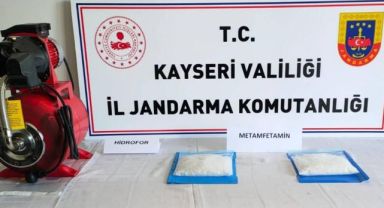 Su hidroforunda uyuşturucu ele geçirildi