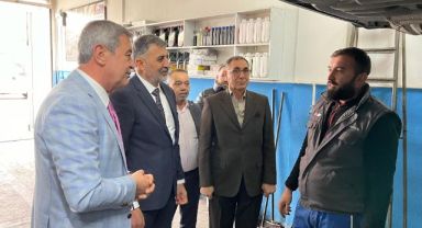 İYİ'LERLE ESNAFIMIZIN ÇALIŞMA ORTAMI DÜZELTİLECEK