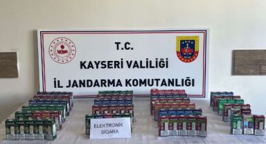 102 adet kaçak elektronik sigara ele geçirildi