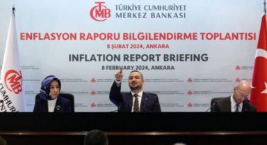 Merkez Bankası politika faizini 500 baz puan artırarak yüzde 50'ye çıkardı
