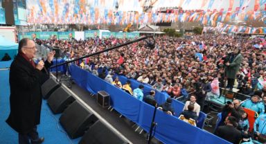 Özhaseki Kayseri mitinginde konuştu