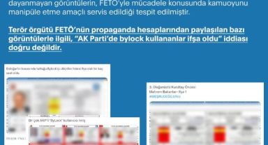 Akparti iddialarına yalanlama tamamen kurgudan ibaret
