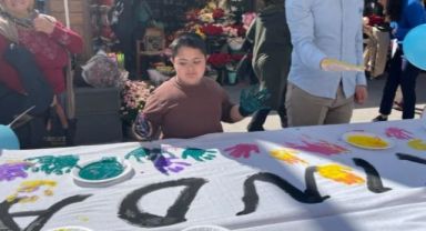 Cumhuriyet Meydanı renkli görüntülere sahne oldu!