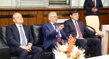 Kardeş Azerbaycan heyetinden Büyükkılıç'a ziyaret