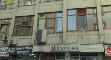 Kayseri’de iş yeri kurşunlandı
