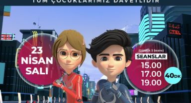 Kumsmall'dan çocuklara 23 Nisan hediyesi