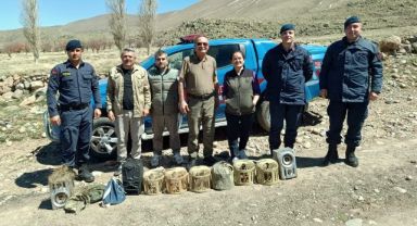 Yasa dışı ava suçüstü: 2 şahıs yakalandı