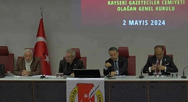 Kayseri Gazeteciler Cemiyeti'nde tek adaylı seçim!