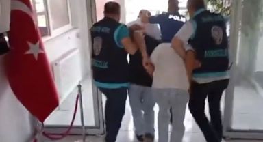 Bisiklet hırsızları önce kameraya sonra polise yakalandı