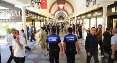 Büyükşehir zabıtası, 9 günlük tatilde tam kadro sahada