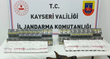 Jandarmadan kaçak sigara operasyonu