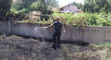 Kayseri'de tüp deposunda yangın