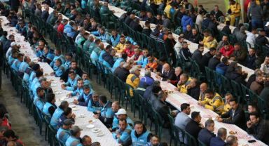 Kocasinan’da işçilerin ikramiye sevinci
