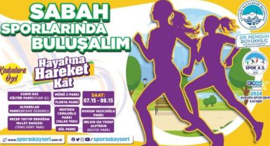 Spor A.Ş. ile kadınlar sabah sporunda bir araya geliyor