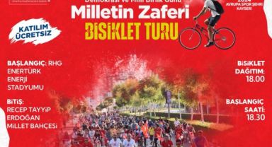 Büyükşehir’den Milletin Zaferi 15 Temmuz’da Bisiklet Turu