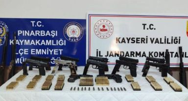 Düğün magandalarının ev ve araçlarından cephane çıktı