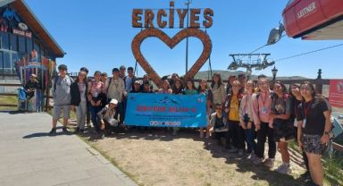 Erciyes A.Ş. Erciyes Dağı Bilim Okulu’nda 26 İlden Öğrencileri Zirvede Buluşturdu