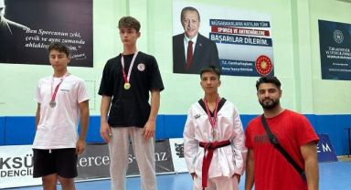 Gençler Kayseri Taekwondo şampiyonası yapıldı