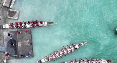 Su sporları merkezi Yamula'da Dragon Festivali