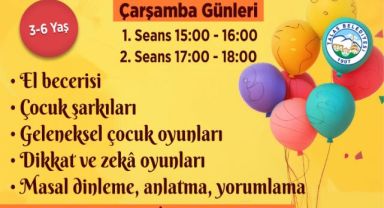 Talas’ta çocuk atölyeleri