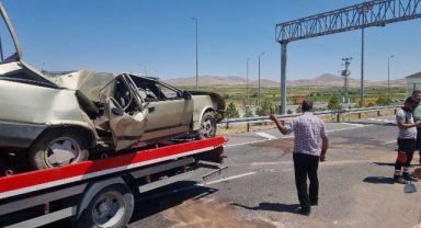 6 kişinin yaralandığı kazayı görüntülü arama ile yakınlarına anlattı