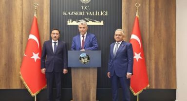 Bakan Bolat’tan Kayseri Valiliği’ne ziyaret