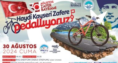 Büyükşehir’den 30 Ağustos Zafer Bayramı’nda bisiklet turu etkinliği