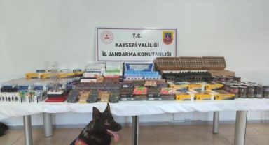  Jandarmadan 1 milyon TL’lik kaçak sigara operasyonu