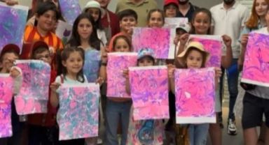 Minik Sanatseverler, Büyük Şehir Sanat Galerisi’nde