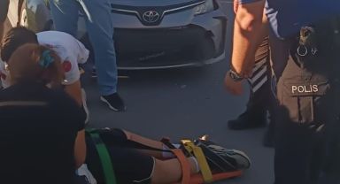 Otomobilin çarptığı çocuk ağır yaralandı