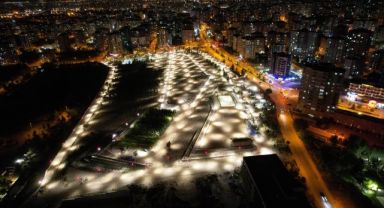 Talas Millet Bahçesi ışıl ışıl