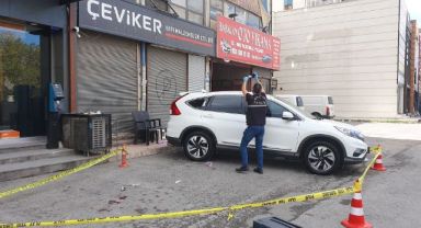  3. kattan aracın üzerine düşen hamile kadın ağır yaralandı