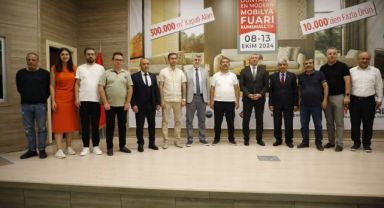 Başkan Ercan Sarıkaya, 8-13 Ekim tarihleri arasında düzenlenecek Kumsmall Mobilya Fuarı ile ilgili bilgi verdi