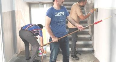 El birliğiyle okullarını yenilediler