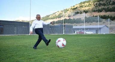 Erciyes Yüksek İrtifa Kamp Merkezi'nde U-16 Milli Takımlar futbol şöleni