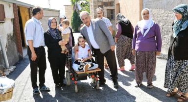 Hediye Nur istedi Başkan Yalçın yaptı