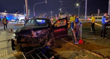 Kayseri’de kazaya karışan otomobilin sürücüsü kaçtı: 5 yaralı