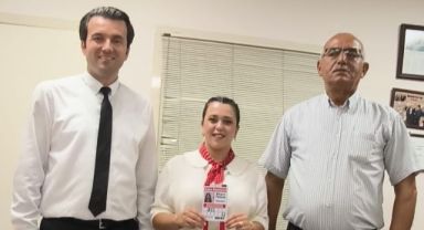 Kayseri’nin ilk kadın saha komiseri Büşra Yaman oldu