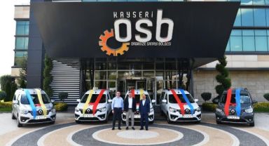 Kayseri OSB araç filosuna 5 yeni hizmet aracı ekledi