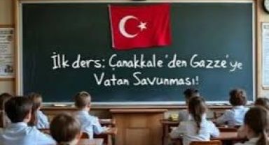MEB’in yeni eğitim öğretim yılı açılışını ‘Çanakkale’den Gazze’ye bağımsızlık ruhu ve vatan sevgisi’ dersi ile açmasına tarihçilerden tepki: 'Atatürk'süz ilk ders