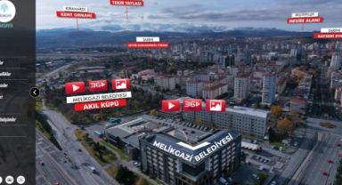 “Melikgazi 360” ile Melikgazi’yi keşfetmek çok kolay